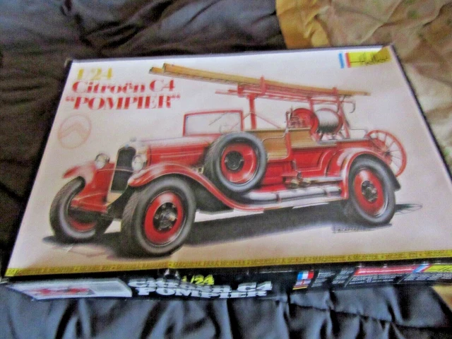 Heller 1/24 – Citroën C4 Waterman – Maquette 703 – Année 1982