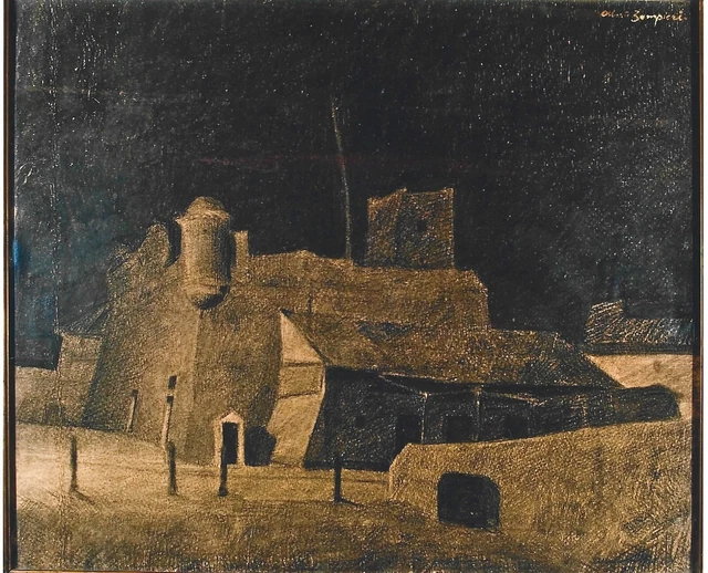 Disegno Il Romito Carboncino
