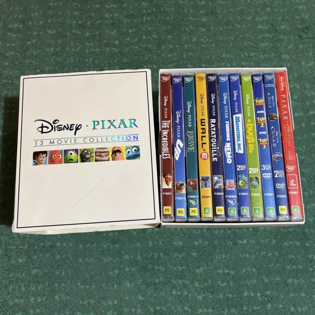 Opmuntring Tilsvarende Patronise DISNEY PIXAR 13 Movie Collection Boxset Region 4 $44.95 - PicClick AU