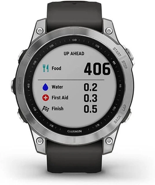 GARMIN FENIX 7 Multisport Watch GPS Heart Rate Monitor Silver