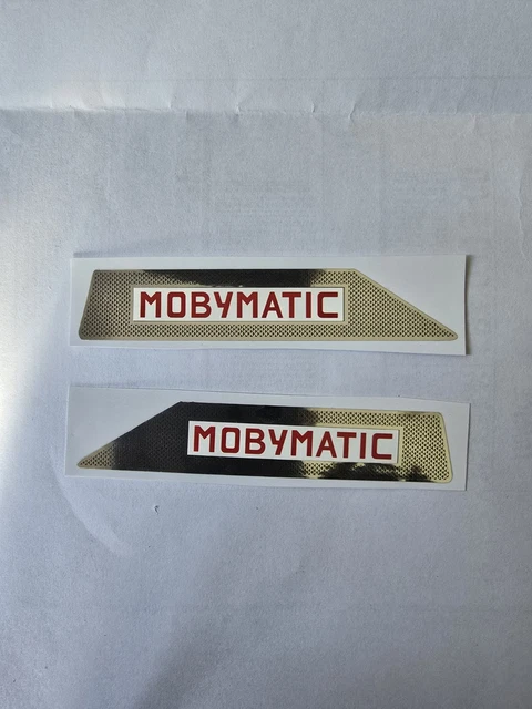 MOTOBECANE Sticker Trompe-l'oeil vinyle laminé
