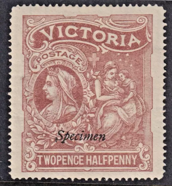 VICTORIA - 1894 HOSPITAL CHARITY FUND 2 1/2d Specimen *MINT UNHINGED* (CV $500+)