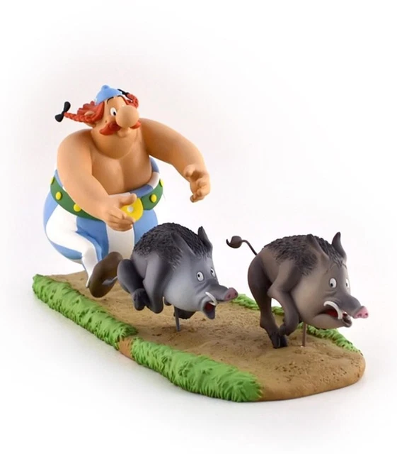 UDERZO – Statuette ASTERIX LE BRAS LEVE – Leblon-Delienne