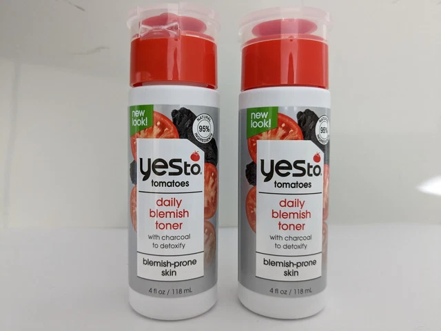Yes To Tomatoes Daily Blemish Toner 4 fl oz 2 Bottles