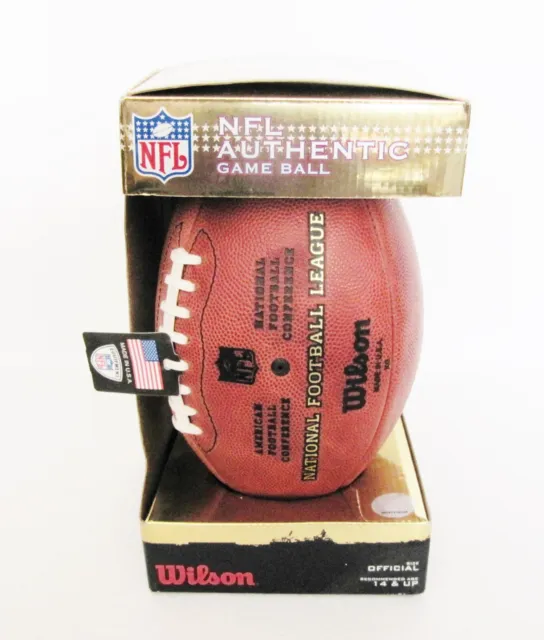 Wilson The Duke 2006 Official Nfl Authentic Game Ball F1100 Nib Nwt W/Signature 2