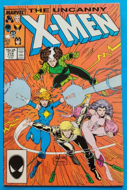 The Uncanny X-Men #218 Marvel Comics