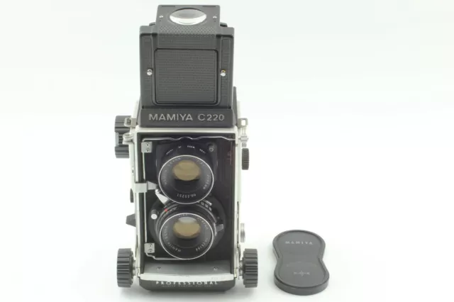 《 Casi Nuevo 》 mamiya C220 Pro Tlr 6x6 Película Cámara 80mm f3.7 Lente De Japón