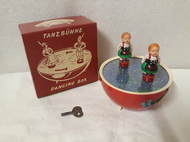 Magneto Vintage Dancing Box Tanzbühne Spieluhr Germany in Berlin - Tempelhof