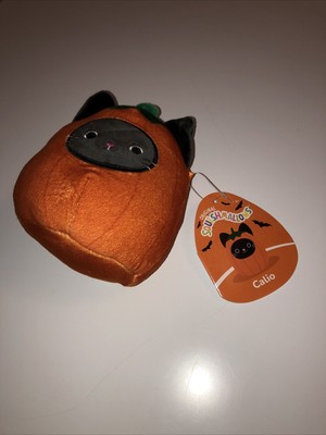 bat in pumpkin squishmallow