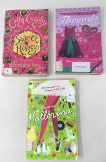 3 x Girls Interest Child Fiction Age 9-12 PB Job Lot Bundle