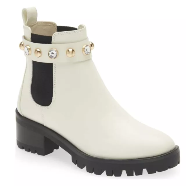 KARL LAGERFELD PARIS Porshay Boots in Bone Size 7M, NEW $99.94 - PicClick