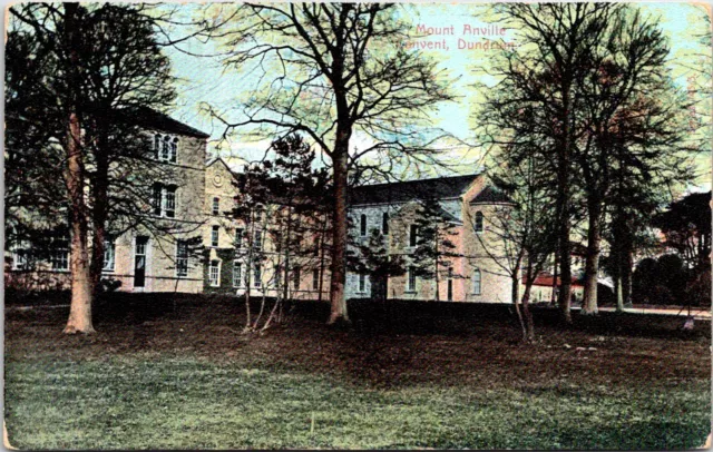 Postcard Mount Anville Convent Building Dundram Ireland B43