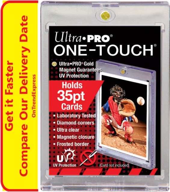 Ultra PRO One-Touch 35pt Magnetic Card Display Holder Protector UV Protection