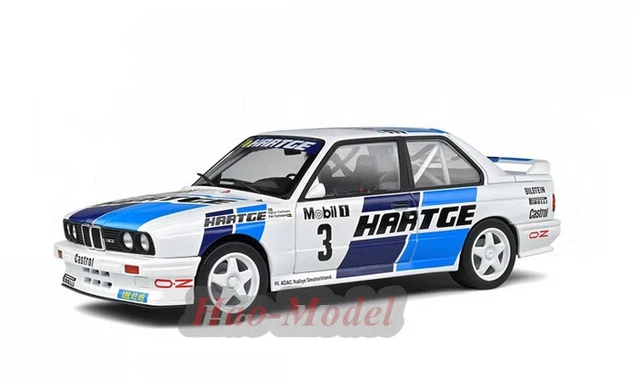 Solido BMW M3 E30 DTM 1991 – N°43 A. Berg, 1/18, Métal Blanc