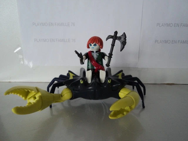 PLAYMOBIL VINTAGE PIRATES fantômes avec crabe géant du set 4804 de 2008 #2 EUR 25,00 - PicClick FR