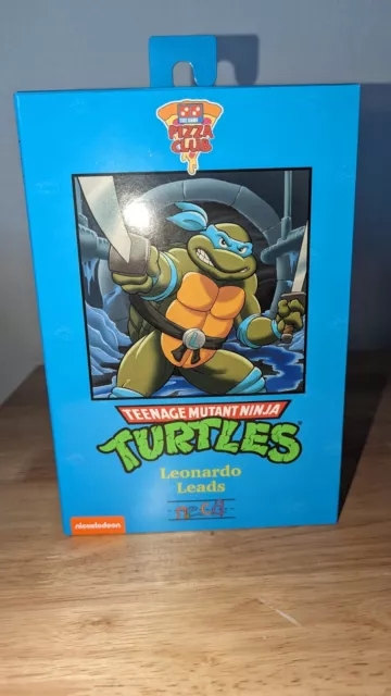 NECA Teenage Mutant Ninja Turtles Pizza Club LEONARDO 2024 Target Exclusive