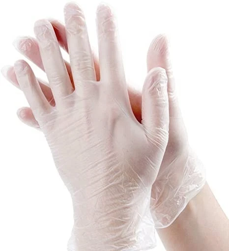 Case of XL Vinyl Gloves