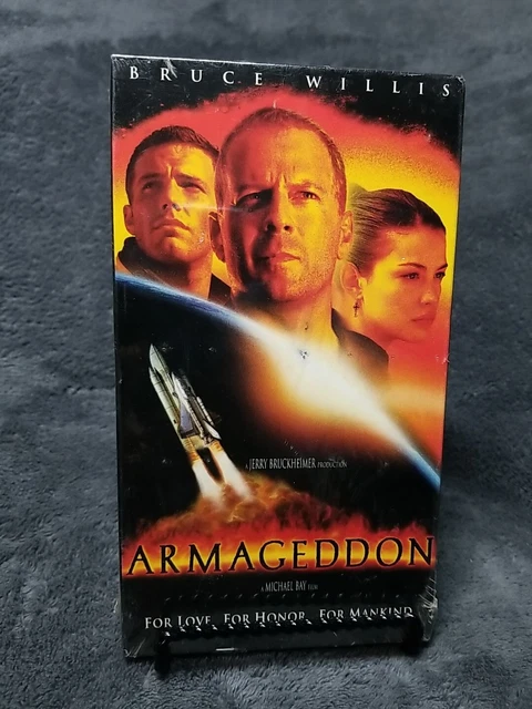 ARMAGEDDON VHS 1996 Brand New Sealed Bruce Willis Ben Affleck armageddon-vhs-1996-brand-new-sealed-bruce-willis-ben-affleck