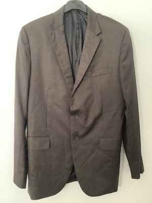 AQUASCUTUM LONDON Giacca Blazer Uomo Lana Plaid Taglia 38R 