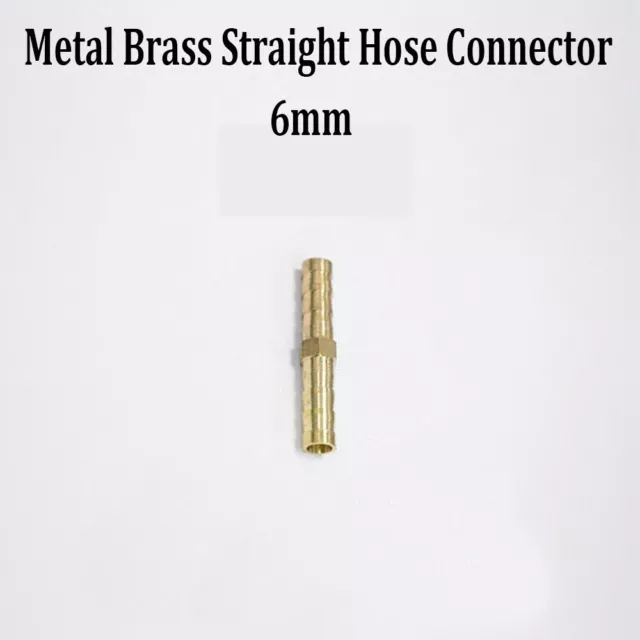 Durable Straight Hose Joiner Barbed Connector for Automotive Applications