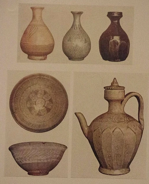 KOREAN / JAPANESE MISHIMA CERAMIC : Print C1925