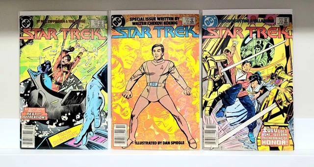 Star Trek Dc Comics Run Vol 1 #2-13,15-23,25 Vol 2 #5,8,9,22,31,39,44,48 Modala 7