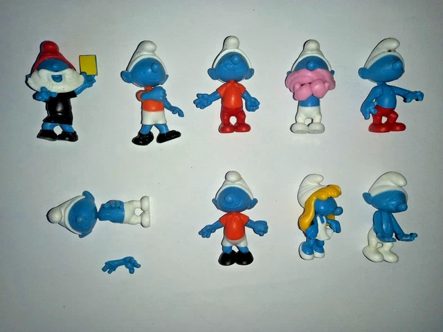 Lot 5 Figurines Kinder Astérix Vintage - Anciennes, Montables, Occasion