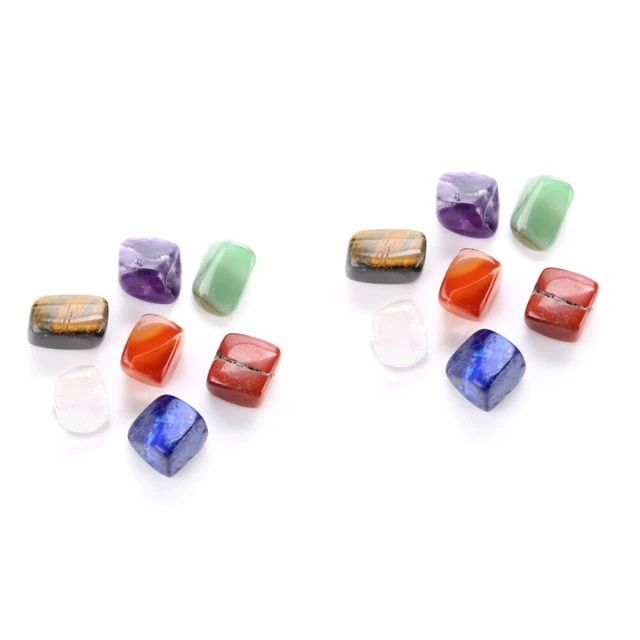 2 Count Meditation Yoga Stones Chakra Healing Crystals Massage Soothing