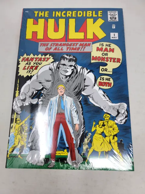 The Incredible Hulk Vol 1 By Lee & Kirby ~ Marvel Omnibus Hc New Sealed