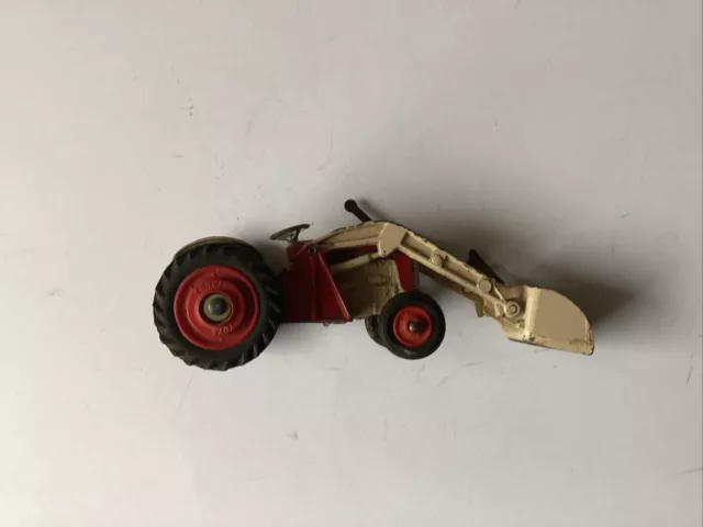 Vintage Corgi Toys Massey Ferguson 65 Tractor With Shovel