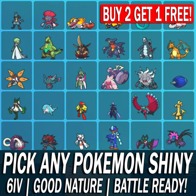 KINGAMBIT Shiny 6IV / Pokemon Scarlet and Violet / Competitive -  Israel