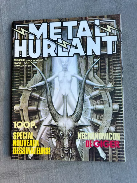 Métal Hurlant N°21 Septembre 1977 En Très Bon État