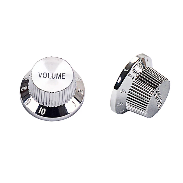 GD63B Regolatore Volume in Plastica con Flat-Top per Chitarra-Basso Parts Accessorio