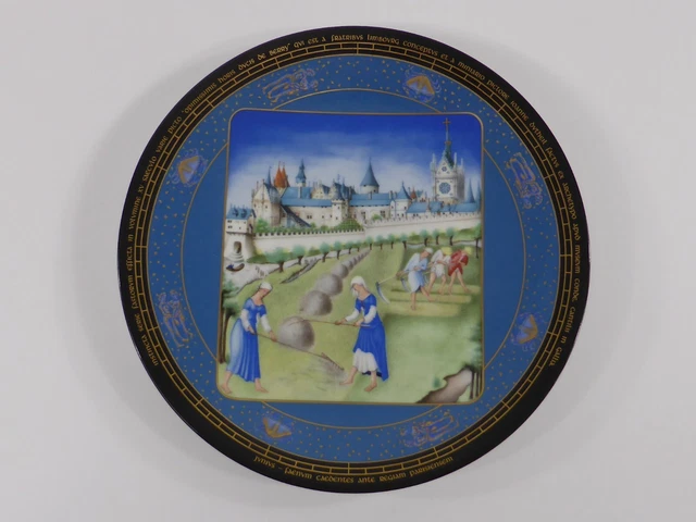 Plato de colección Henri d ́Arceau & Fils Limoges Jean Dutheil Juni (105)