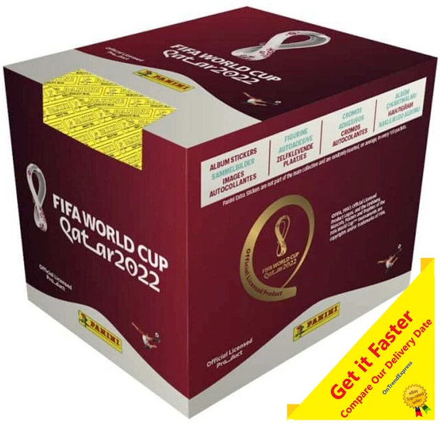 PANINI 2022 FIFA World Cup Qatar Sticker Collection Display Box 50 ...