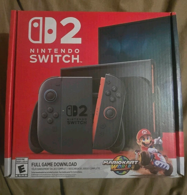 NINTENDO SWITCH 2 Console + Mario Kart World Game Bundle | In Hand ...