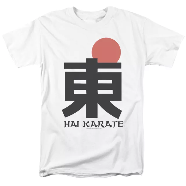 Hai Karate Logo T Shirt Mens Licensed Mens After Shave Cologne White