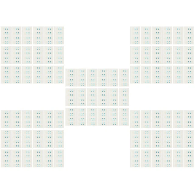 400 Pcs Confortable Pratique Visage Ascenseur Bande Pour Fille Femmes De levage