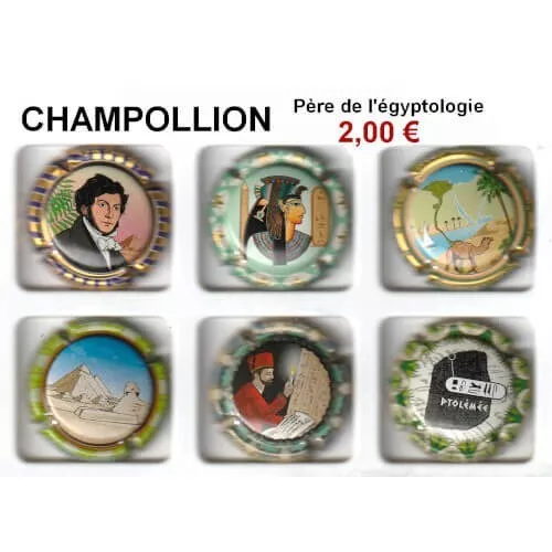 capsules de champagne générique CHAMPOLLION