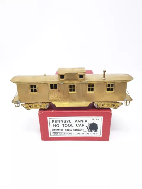 Westside Model Company Pennsylvania Tool Car Brass HO