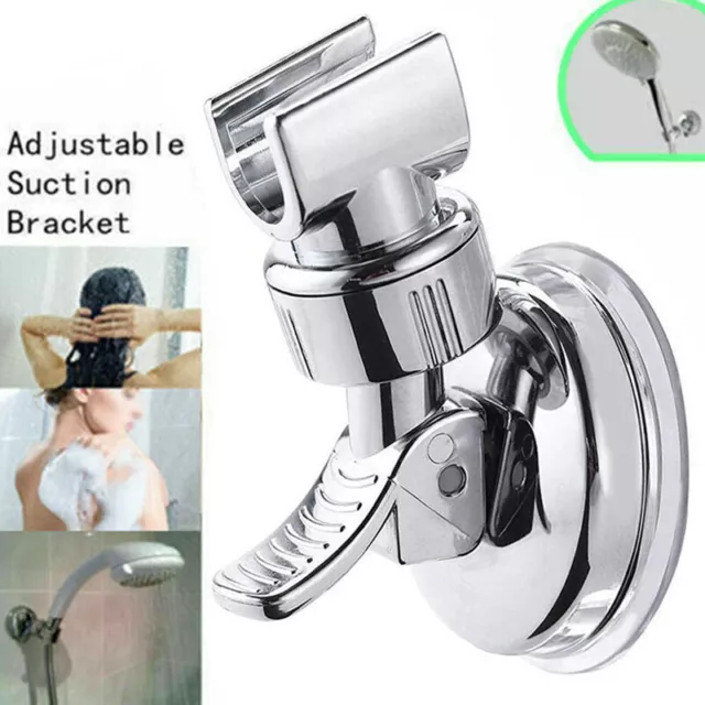 Soporte ajustable ventosa cabezal de ducha auriculares juego baño pared MO ‡
