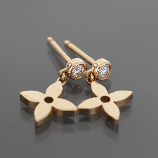 Louis Vuitton - Idylle Blossom Earring 18K 0.04 ctw Diamond Yellow Gold