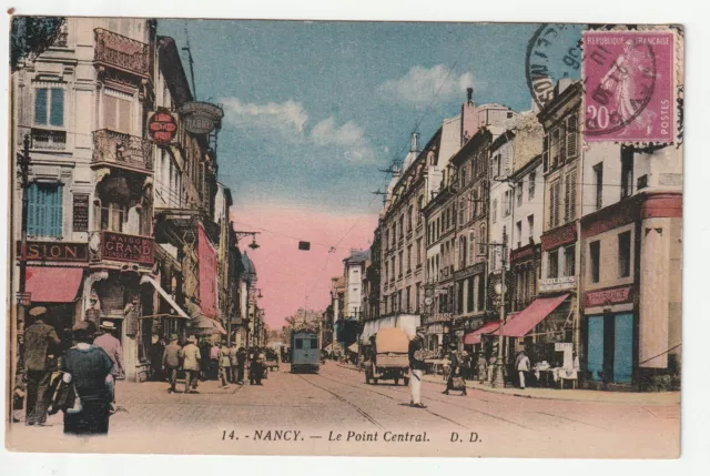 NANCY - Meurthe & Moselle - CPA 54 - la Maison GRAND opticien au Point central