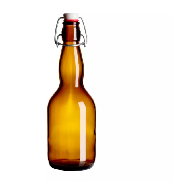 Glass Beer Bottles 500ml 50cl Glass Cider Swing tops  Home Brew, Free P&P UK