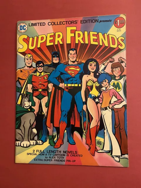 DC Limited Collectors Edition 1976 SUPER FRIENDS C-41 Kyl Alex Toth VF