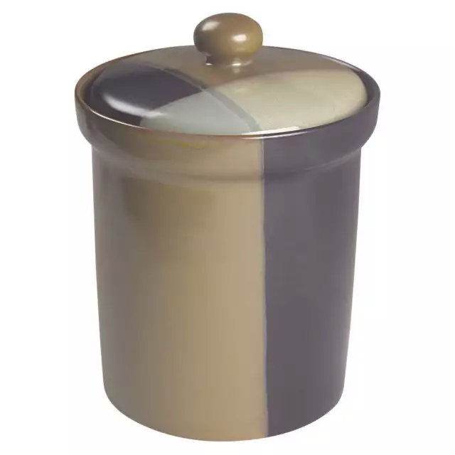 Sango Gold Dust Black Large Canister & Lid 5965113