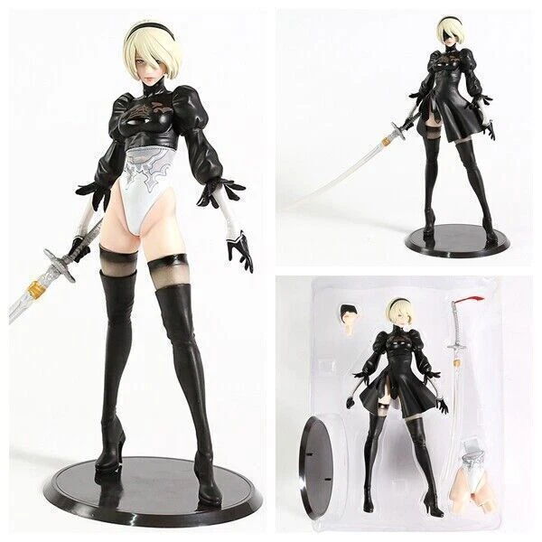 NIER:AUTOMATA 2B YORHA No 2 Type B Female Phicen Anime Action PVC ...