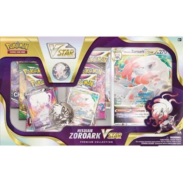 Pokemon Hisuian Zoroark VSTAR Premium Collection Sealed Pokemon TCG NEW