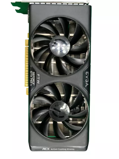 EVGA Nvidia Geforce GTX 750Ti 2GB GDDR5, Occasion, Testé