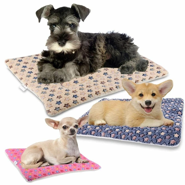 Pet Bed Cushion Mat Pad Dog Cat Kennel Crate Cozy Soft X-Large Sleeping Bed Pads